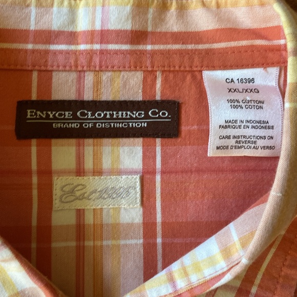 Enyce VTG men’s shirt sleeve shirt XXL - Picture 3 of 6